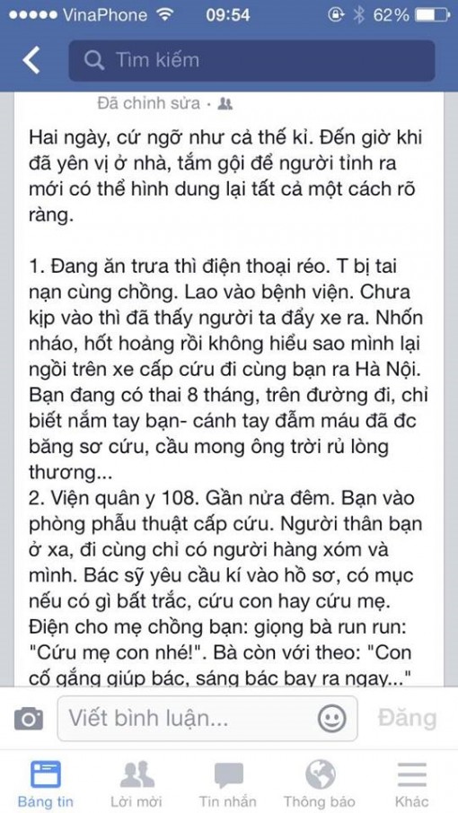 'Cứu mẹ con nhé!'