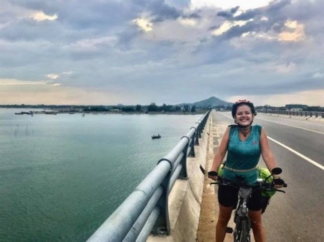 Đã bắt kẻ trộm xe đạp của nữ du khách nước ngoài đi xuyên Việt