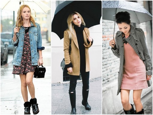 Luôn mặc đẹp... bất chấp ngày mưa