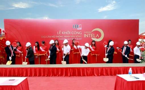 LDG Group khởi công khu căn hộ ven sông Nam Sài Gòn