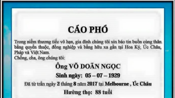 Chong dot ngot qua doi, ca si Phuong Dung tuc toc ve Uc chiu tang