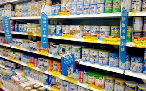 Nhiều nơi bắt đầu tăng giá bán lẻ sữa từ 5-10%