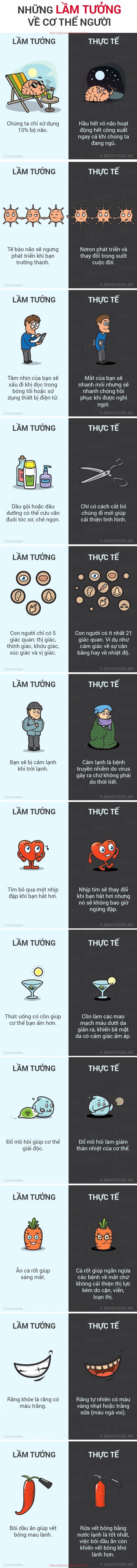12 lầm tưởng tai hại mà nhiều người nghĩ là đúng