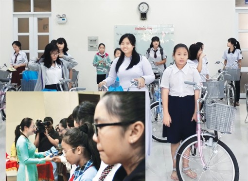 Tiếp sức nữ sinh nghèo trước thềm năm học mới