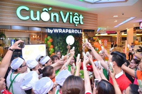 Nhà hàng Cuốn Việt có mặt tại trung tâm thương mại Sense City Cần Thơ và Bến Tre