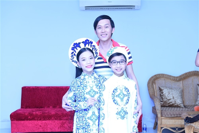 NSUT Hoai Linh pha le tro dien cho 'Thi Mau' Duc Vinh