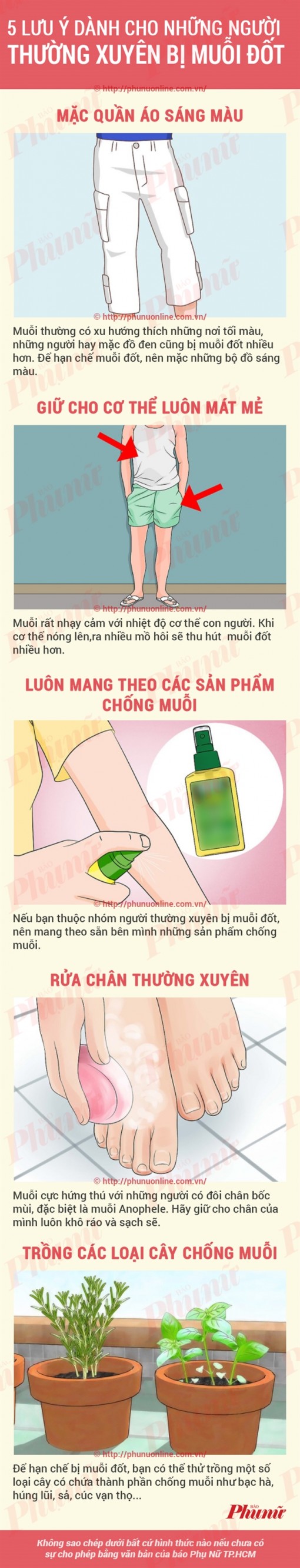 5 cách làm muỗi tránh xa
