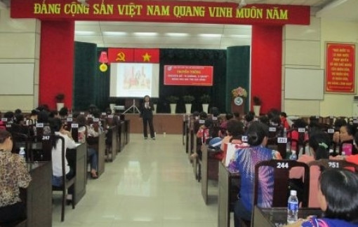 Q.Bình Tân: Tuyên truyền về  phòng chống mua bán người