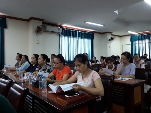 Lãnh đạo quận Tân Phú gặp gỡ, đối thoại với cán bộ, hội viên phụ nữ