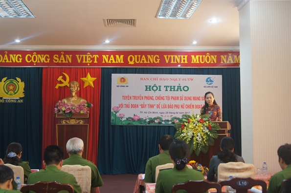 Ba Lam Thi Ngoc Hoa giu chuc Pho chu tich thuong truc Hoi LHPN TP.HCM