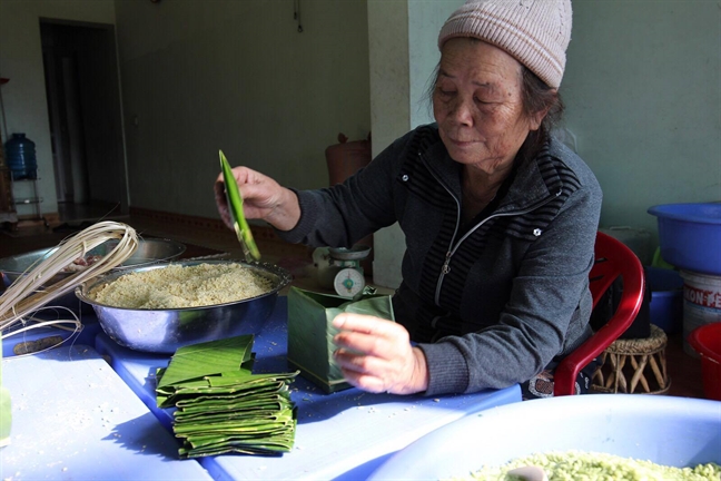 Cau chuyen thu vi ve chiec banh chung ba Kieu