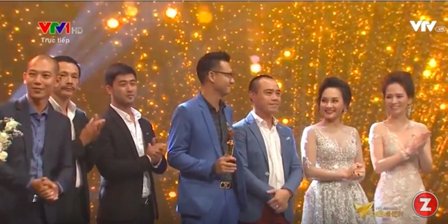 Nghe si va khan gia phan ung voi le trao giai VTV Awards 2017
