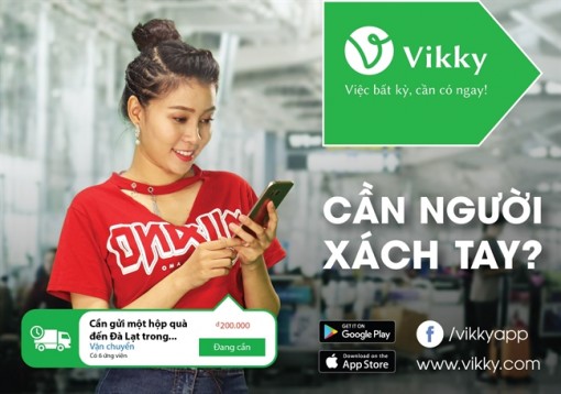 Tải Vikky – tìm thêm việc, có thêm tiền thật dễ!