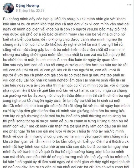 Nàng dâu phố mỗi lần về quê đều ngủ với mẹ chồng để thủ thỉ tâm tình