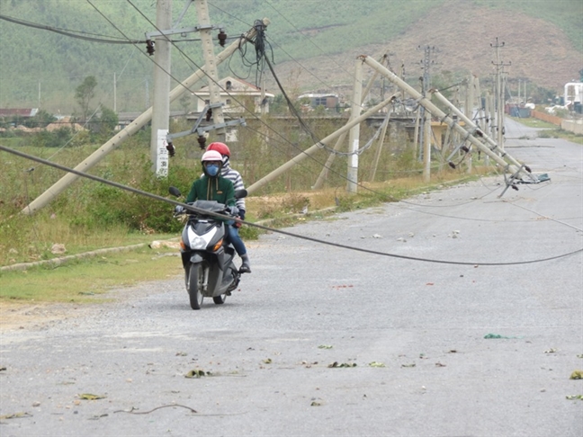 Quang Binh thiet hai hon 3.400 ty dong vi sieu bao Doksuri