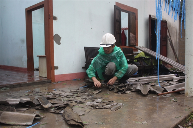 Khon kho bua vay que ngheo Quang Tri sau con dai cuong phong Doksuri