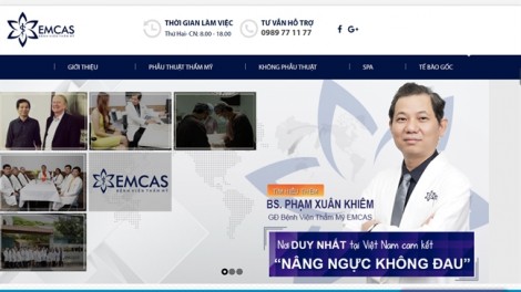 Một phụ nữ hôn mê sau khi phẫu thuật mặt ở Bệnh viện Emcas