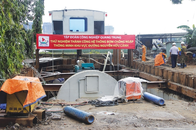 May bom 'khung' co giai dut bai toan chong ngap cua TP.HCM?