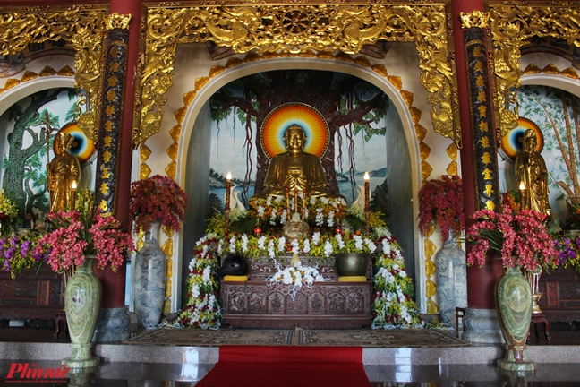 Lac coi tam linh trong ngoi chua linh thieng o Da Nang