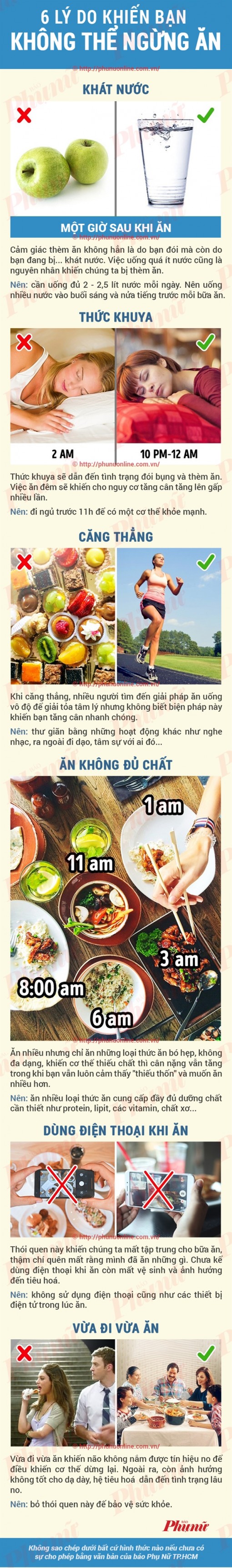 6 nguyên nhân gây thèm ăn