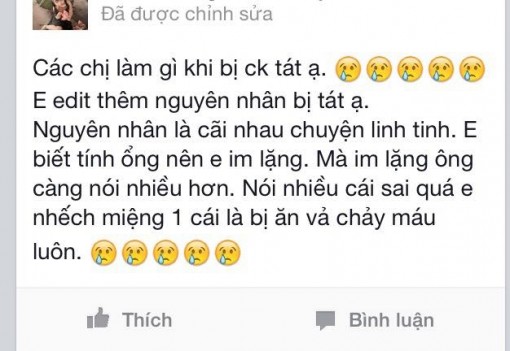 Hội chị em sẽ làm gì khi bị chồng cho 'ăn tát'?