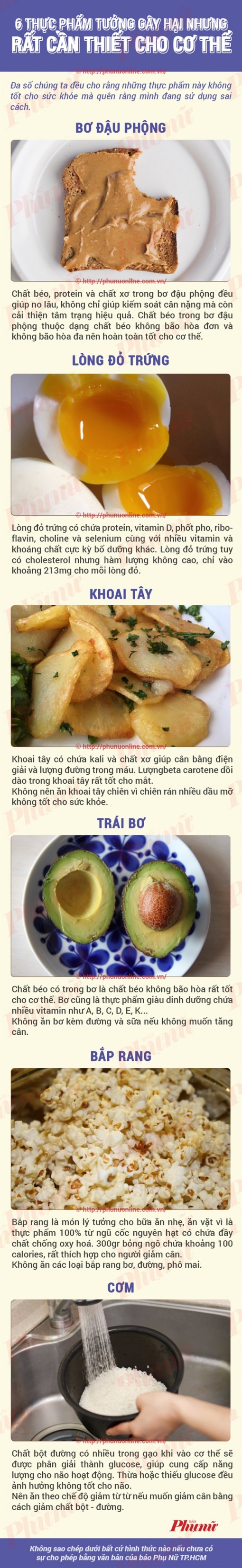 6 thực phẩm tưởng gây hại nhưng rất cần thiết cho cơ thể