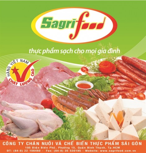 Sagrifood thực hiện chương trình khuyến mãi tại quầy Sagrifood của siêu thị Co-opmart và Co-opfood