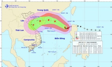 Bão số 11 rất khó lường, có thể gây hậu quả cực kỳ nghiêm trọng