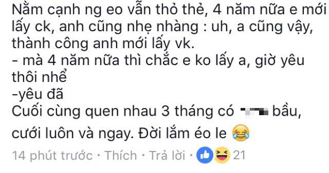 Co con roi, minh cuoi nhau thoi!