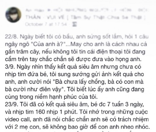 'Xin lỗi anh, nhưng con là sinh mạng của em!'