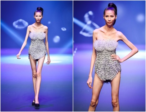 Tuần lễ thời trang Quốc tế Việt Nam Thu-Đông 2017: Vẫn 'mở cửa' cho những người mẫu 'siêu gầy'