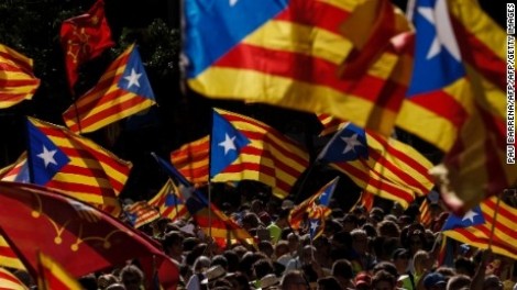 Tây Ban Nha tước quyền tự trị của Catalonia