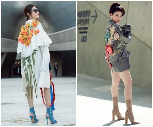 Ngắm mỹ nhân Việt nổi bật tại tuần lễ thời trang Seoul