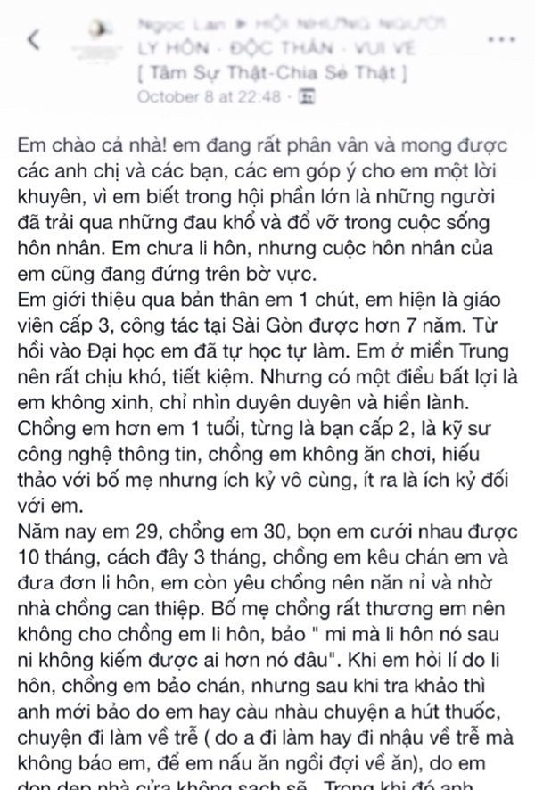 30 tuoi ly hon, lieu co kip de lam lai tu dau?