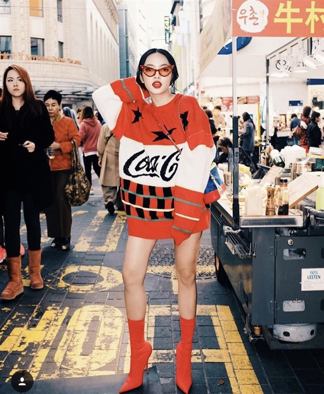 Ngam my nhan Viet khoe sac trong street style tai Seoul Fashion Week