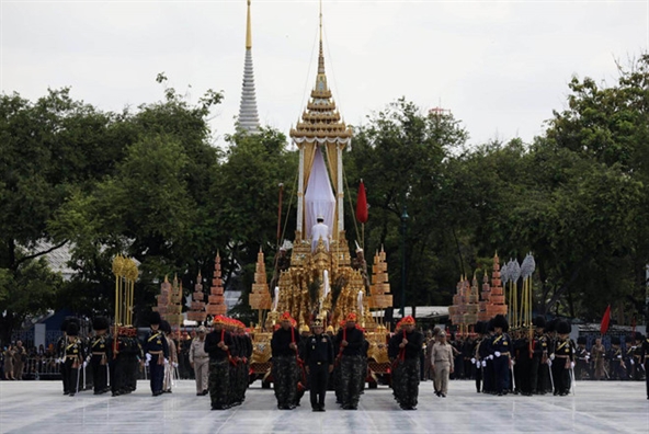 Thai Lan mo rong khu vuc to chuc tang le cho Tien vuong Bhumibol Adulyadej