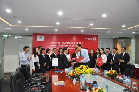 Maritime Bank triển khai dịch vụ thu hộ tiền điện tại Hà Nội