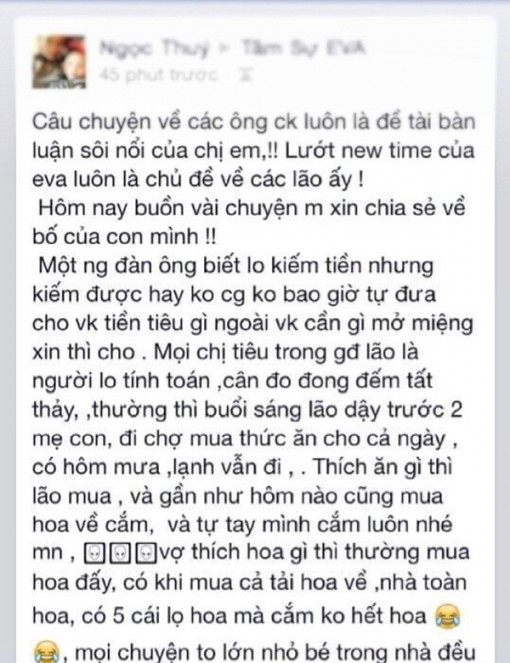 Chồng không đưa tiền, tự đi chợ mỗi ngày mà sao người vợ này hạnh phúc đến thế?