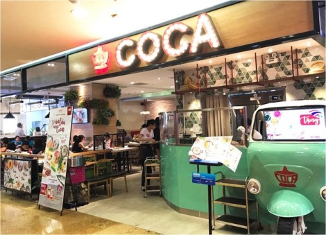 Coca Restaurant Vincom Center phong cách ẩm thực tươi mới – không gian xanh