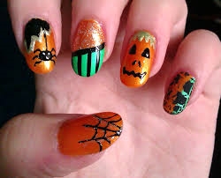 Nhung mau nails an tuong cho ngay Halloween