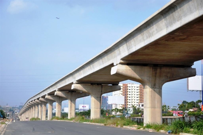 Toan canh tuyen metro dau tien o Sai Gon sau hon 5 nam thi cong