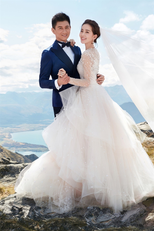 Váy cưới đẹp như mơ của sao Hoa ngữ năm 2014