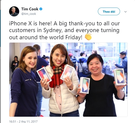 Sang tay tai cho iPhone X, bo tui 5 trieu dong/may tai Singapore