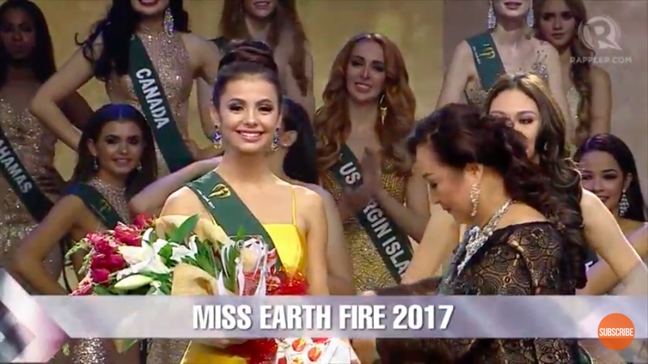 Ha Thu truot top 8, vuong mien 'Hoa hau Trai dat 2017' thuoc ve nguoi dep Philippines