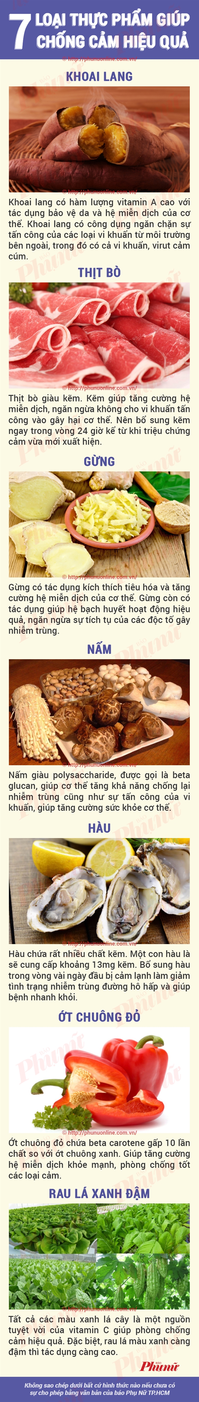 7 thuc pham chong cam lanh hieu qua