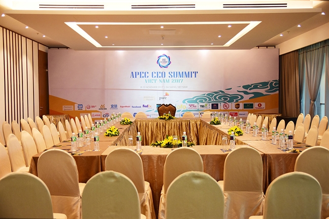 Can canh cong tac chuan bi khai mac CEO SUMMIT tai Da Nang