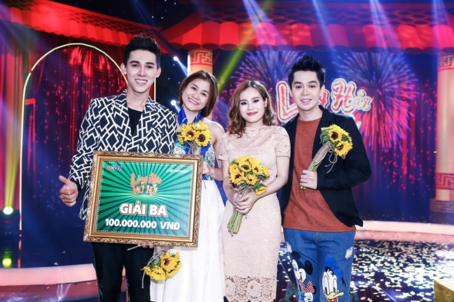 Chuon Chuon Giay tro thanh quan quan ‘Lang hai mo hoi 2017’ sau 4 lan tham gia gameshow