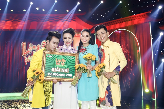 Chuon Chuon Giay tro thanh quan quan ‘Lang hai mo hoi 2017’ sau 4 lan tham gia gameshow