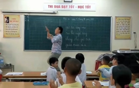 Thầy giáo khởi động tiết học vui nhộn thu hút cộng đồng mạng