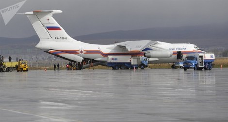 40 tấn hàng Nga viện trợ khắc phục hậu quả bão Damrey đang tới Việt Nam
